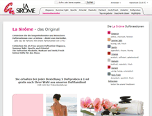 Tablet Screenshot of lasirome-parfum.de